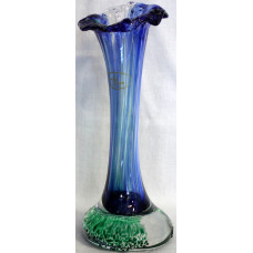 Vase of Bohemian glass
