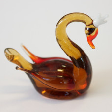 Swan with crown