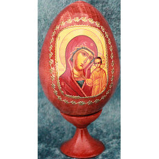 Яйцо пасхальное с иконой