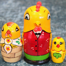 Russian doll, Rooster