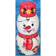 Bottle holder, Snowman