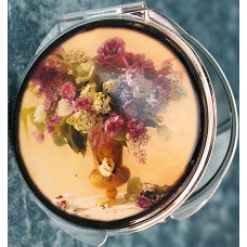 Spegel Blommor