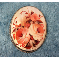 Mother of pearl brooch